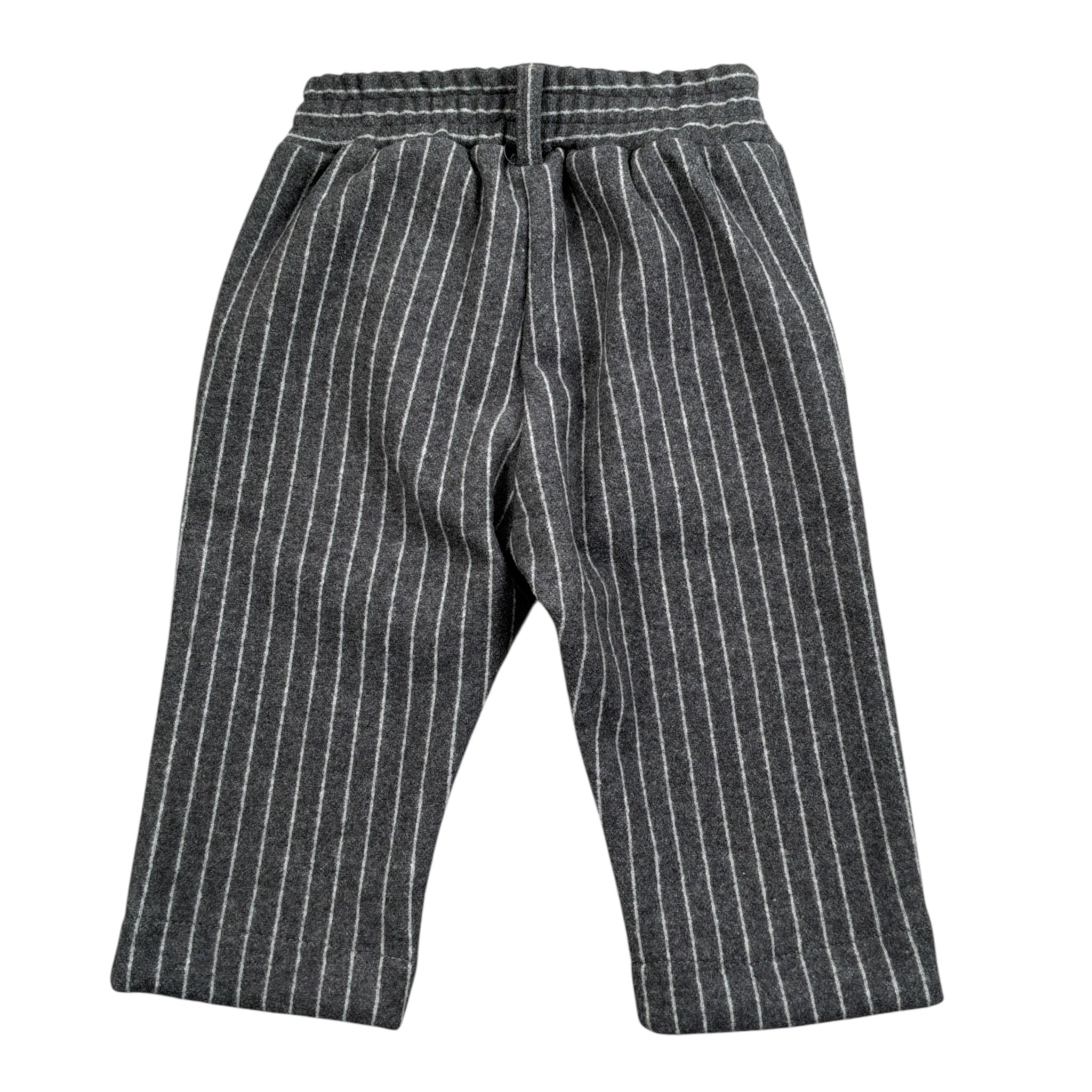 Ciccino Pantalone tinta unita con Fantasia A Righe Grigio per Neonato CCB0292 GRIGIO CICCINO 