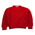 Ciccino Maglia Girocollo tinta unita Rosso per Bambina CCB03177 ROSSO CICCINO 