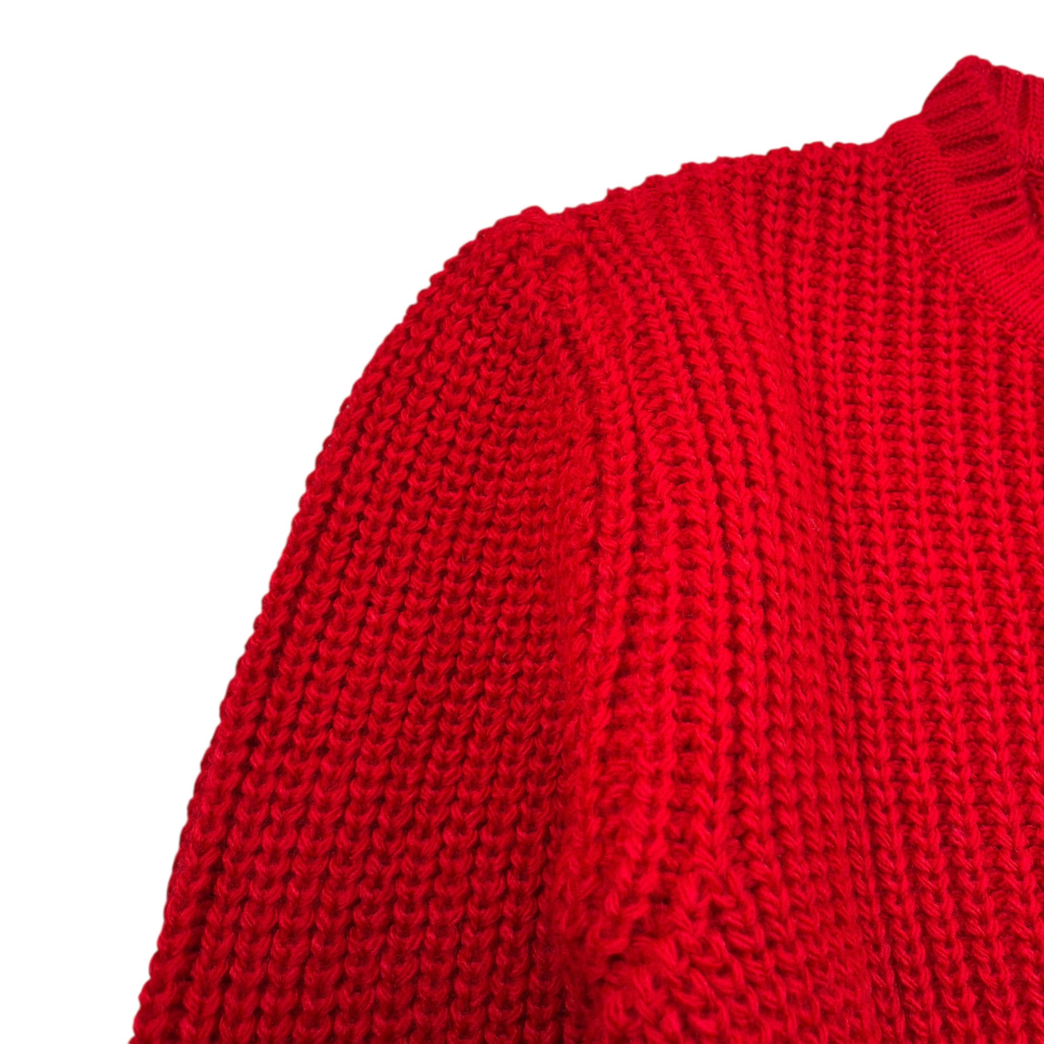 Ciccino Maglia Girocollo tinta unita Rosso per Bambina CCB03177 ROSSO CICCINO 