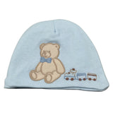 Ciccino Cappello tinta unita Azzurro per Neonato CCB0497 AZZURRO CICCINO 