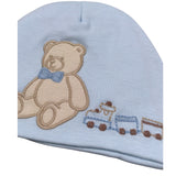 Ciccino Cappello tinta unita Azzurro per Neonato CCB0497 AZZURRO CICCINO 