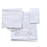 Ciccino Set Lenzuola 3Pz Bianco per Neonata CCB0508 BIANCO CICCINO 