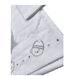 Ciccino Set Lenzuola 3Pz Bianco per Neonata CCB0508 BIANCO CICCINO 