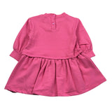 Ciccino Abito Manica Lunga tinta unita Rosa per Neonata CCG0360 ROSA CICCINO 