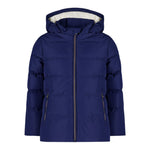 Ciesse Piumini Giubbino tinta unita con Cappuccio Blu per Bambino COOPERBOY BLU CIESSE PIUMINI 
