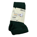 Cnd Calze Tnta Unita con Ricami Verde per Neonata 2591 VERDE CND 