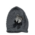 Cnd Cappello tinta unita con Fiocco Grigio per Bambina 50007028J GRIGIO CND 