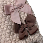 Cnd Cappello tinta unita con Fiocco Rosa per Neonata 50007028 ROSA CND 