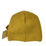Cnd Cappello tinta unita con Fiocco Ocra per Bambina 50036011XJ OCRA CND 