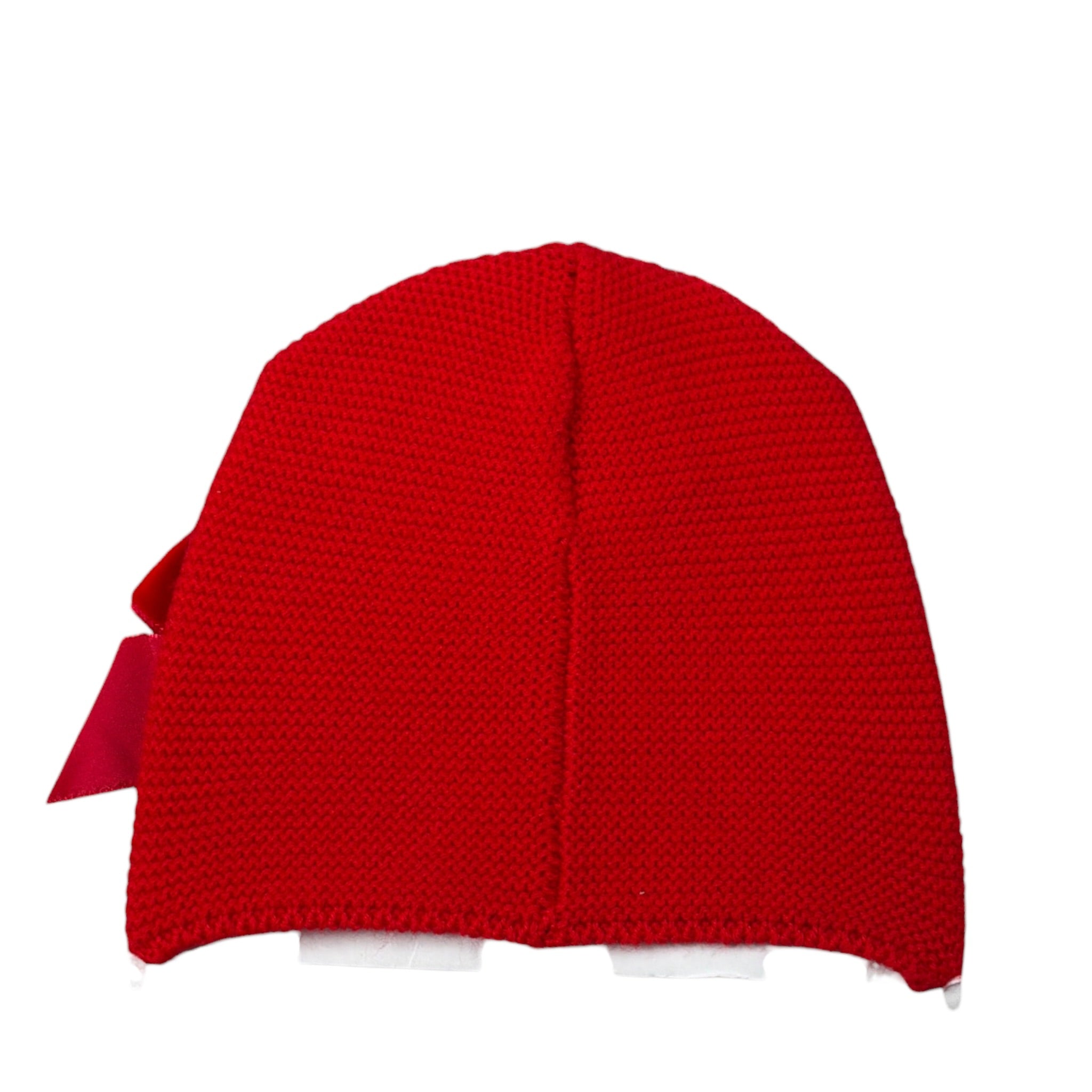 Cnd Cappello tinta unita con Fiocco Rosso per Bambina 50036011XJ ROSSO CND 