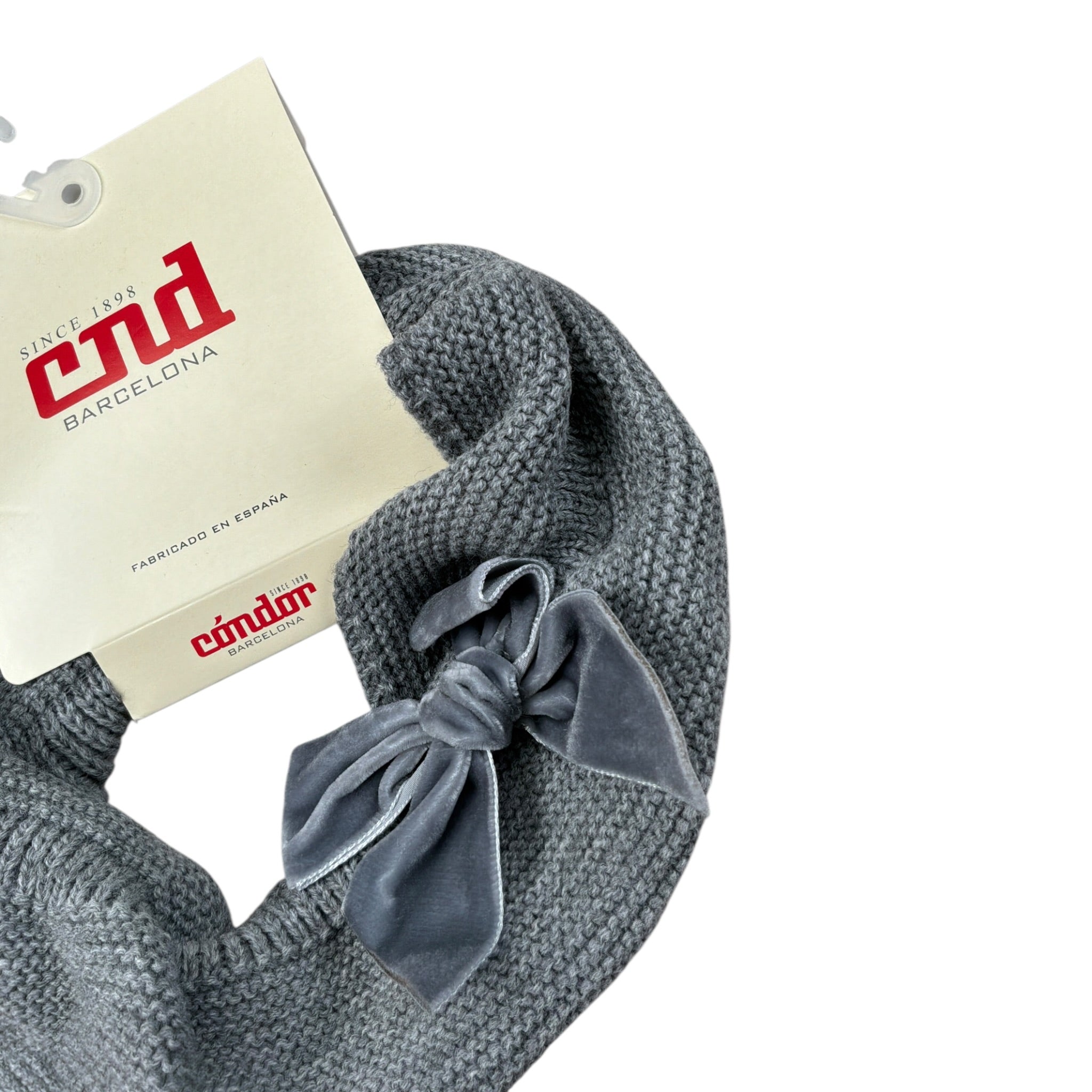 Cnd Sciarpa Modello Scalda Collo tinta unita Grigio per Bambina 50429011 GRIGIO CND 
