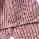 Cnd Cappello tinta unita con Pon Pon Rosa per Bambina 50462011 ROSA CND 
