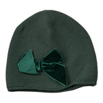 Cnd Cappello tinta unita con Fiocco Verde per Bambina 642356 VERDE CND 