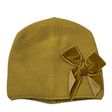 Cnd Cappello tinta unita con Fiocco Giallo per Bambina 671543 GIALLO CND 