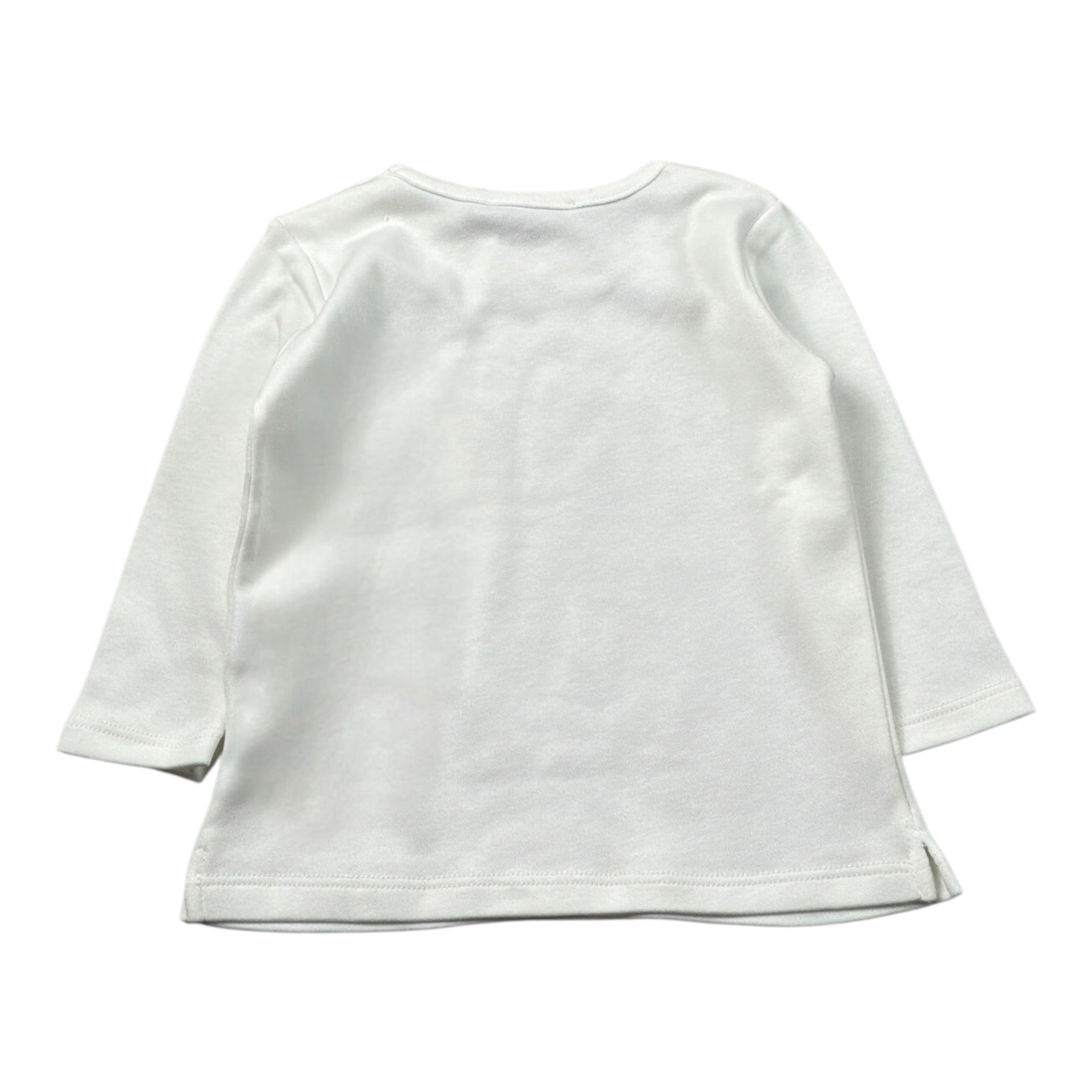 Coccode Shirt tinta unita con Stampa Bianco per Bambina C62139 BIANCO COCCODE 