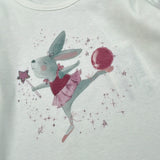 Coccode Shirt tinta unita con Stampa Bianco per Bambina C62139 BIANCO COCCODE 