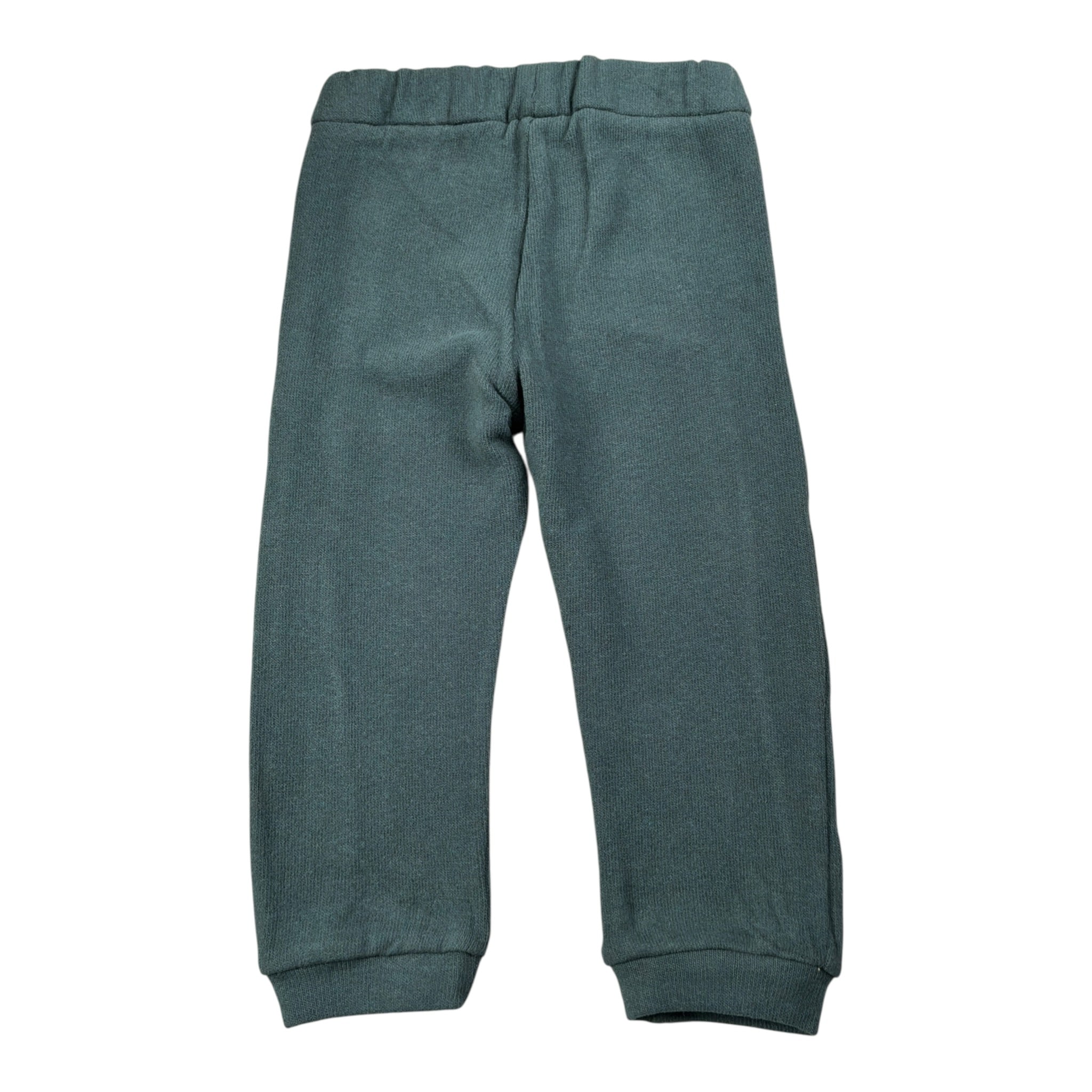 Coccode Pantalone tinta unita con Elastico In Vita Verde per Neonato C62245 VERDE COCCODE 