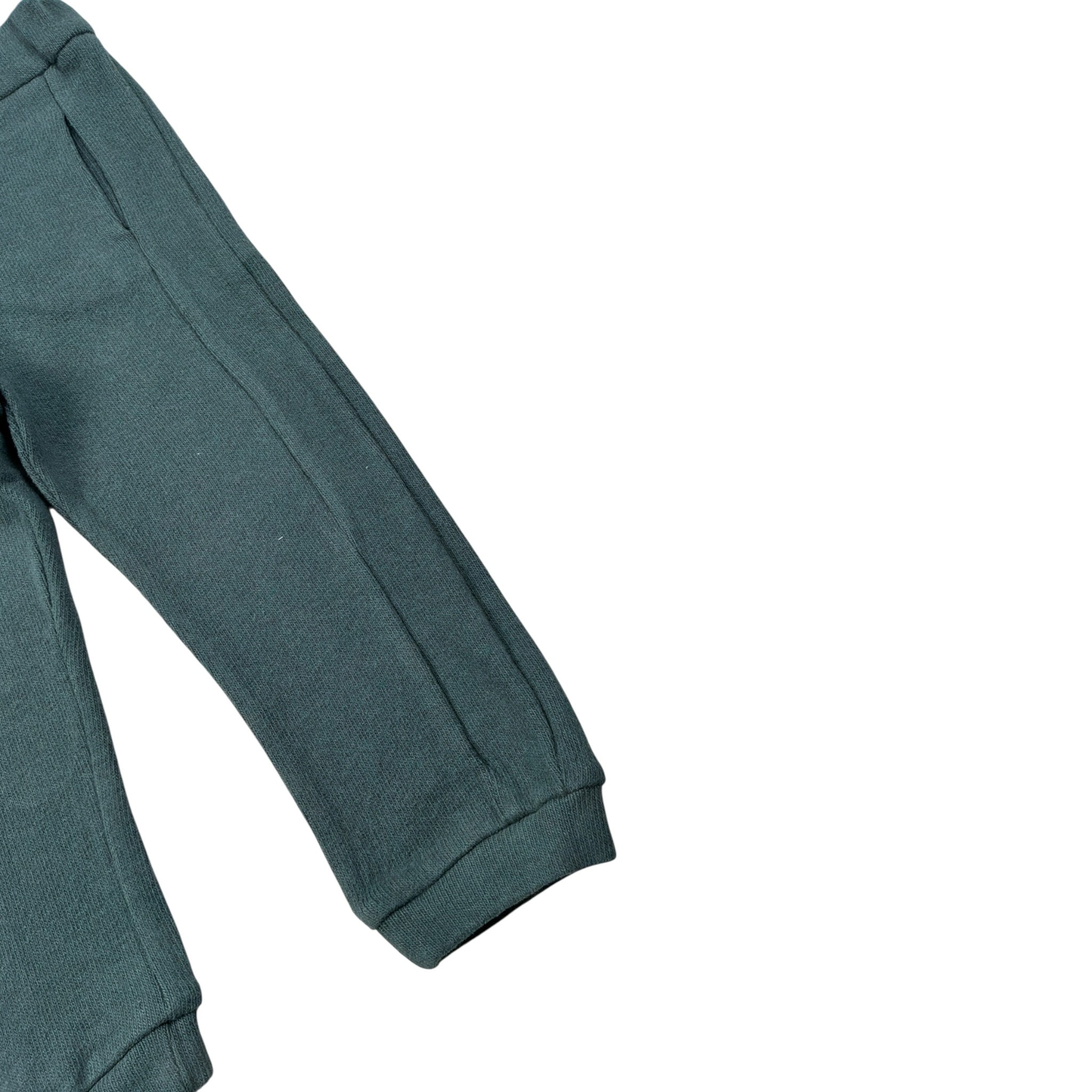 Coccode Pantalone tinta unita con Elastico In Vita Verde per Neonato C62245 VERDE COCCODE 