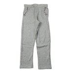 Coccode Pantalone Bicolore con Fantasia A Quadri Bianco/Grigio per Neonata C62250 BIANCO/GRIGIO COCCODE 