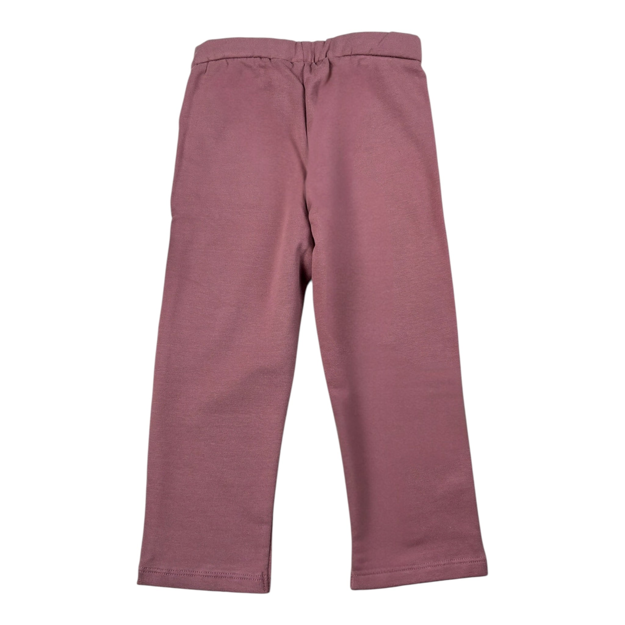 Coccode Pantalone tinta unita con Girovita Regolabile Rosa per Bambina C62251J ROSA COCCODE 