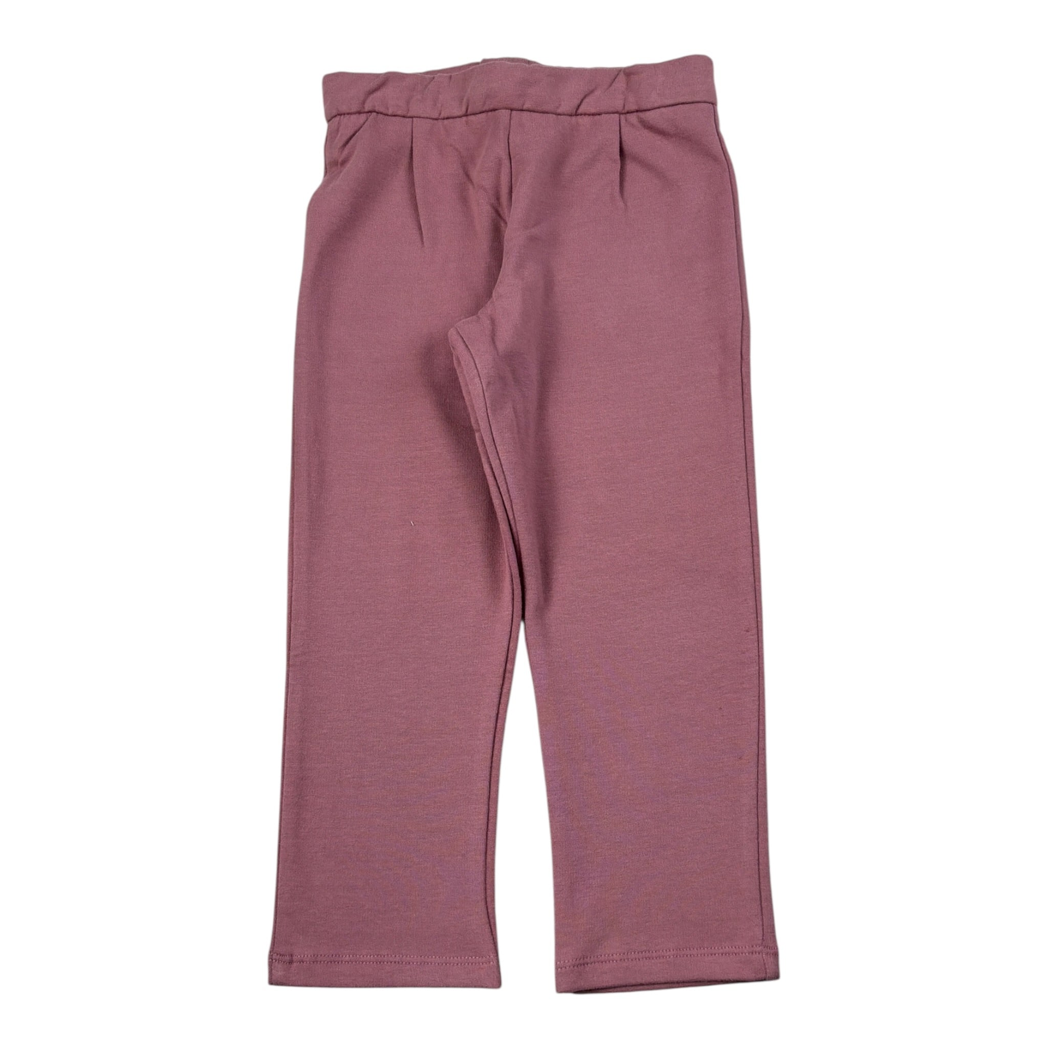 Coccode Pantalone tinta unita con Girovita Regolabile Rosa per Neonata C62251 ROSA COCCODE 