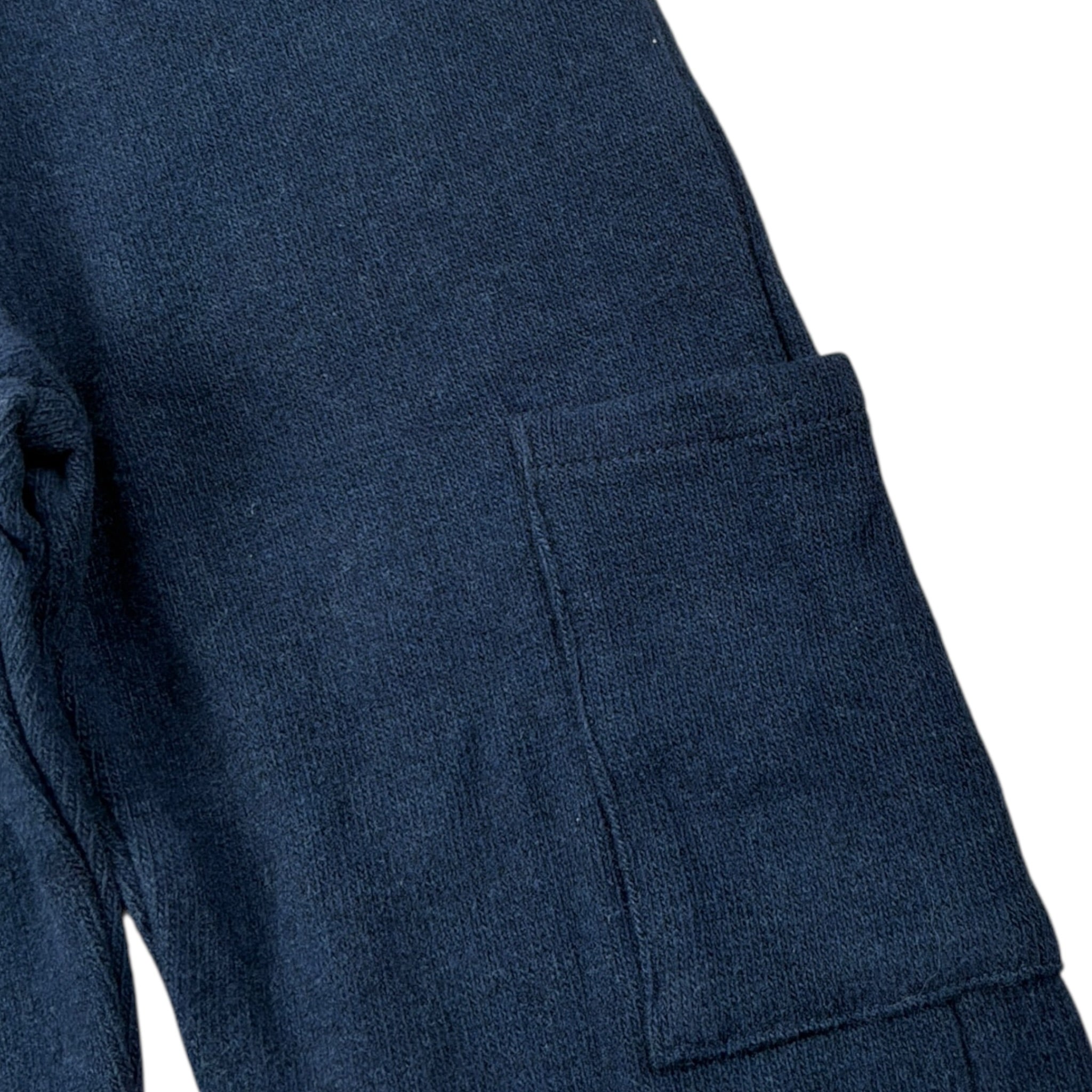 Coccode Pantalone tinta unita con Girovita Regolabile Blu per Neonato C62259 BLU COCCODE 