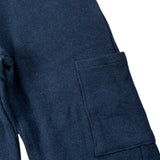Coccode Pantalone tinta unita con Girovita Regolabile Blu per Neonato C62259 BLU COCCODE 