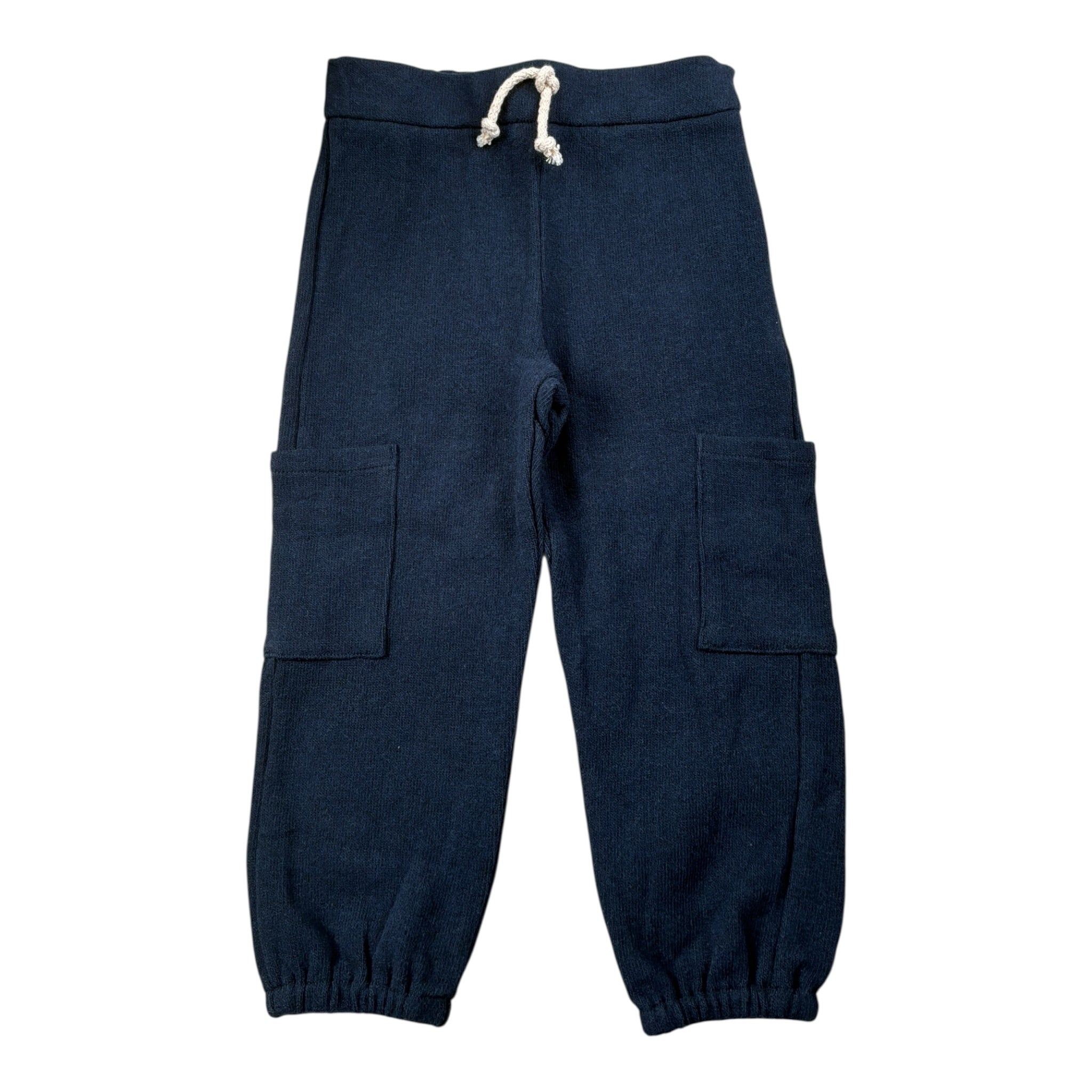 Coccode Pantalone tinta unita con Girovita Regolabile Blu per Neonato C62259 BLU COCCODE 