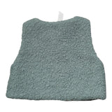 Coccode Gilet tinta unita Teddy Verde per Neonata C62322 VERDE COCCODE 