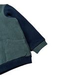 Coccode Cardigan Bicolore con Bottoni Verde per Neonato C62332 VERDE COCCODE 