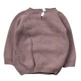 Coccode Maglia tinta unita con Fiocco Rosa per Neonata C62635 ROSA COCCODE 