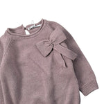 Coccode Maglia tinta unita con Fiocco Rosa per Neonata C62635 ROSA COCCODE 