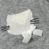 Coccode Maglia tinta unita con Stampa Grigio per Neonata C62669N GRIGIO COCCODE 
