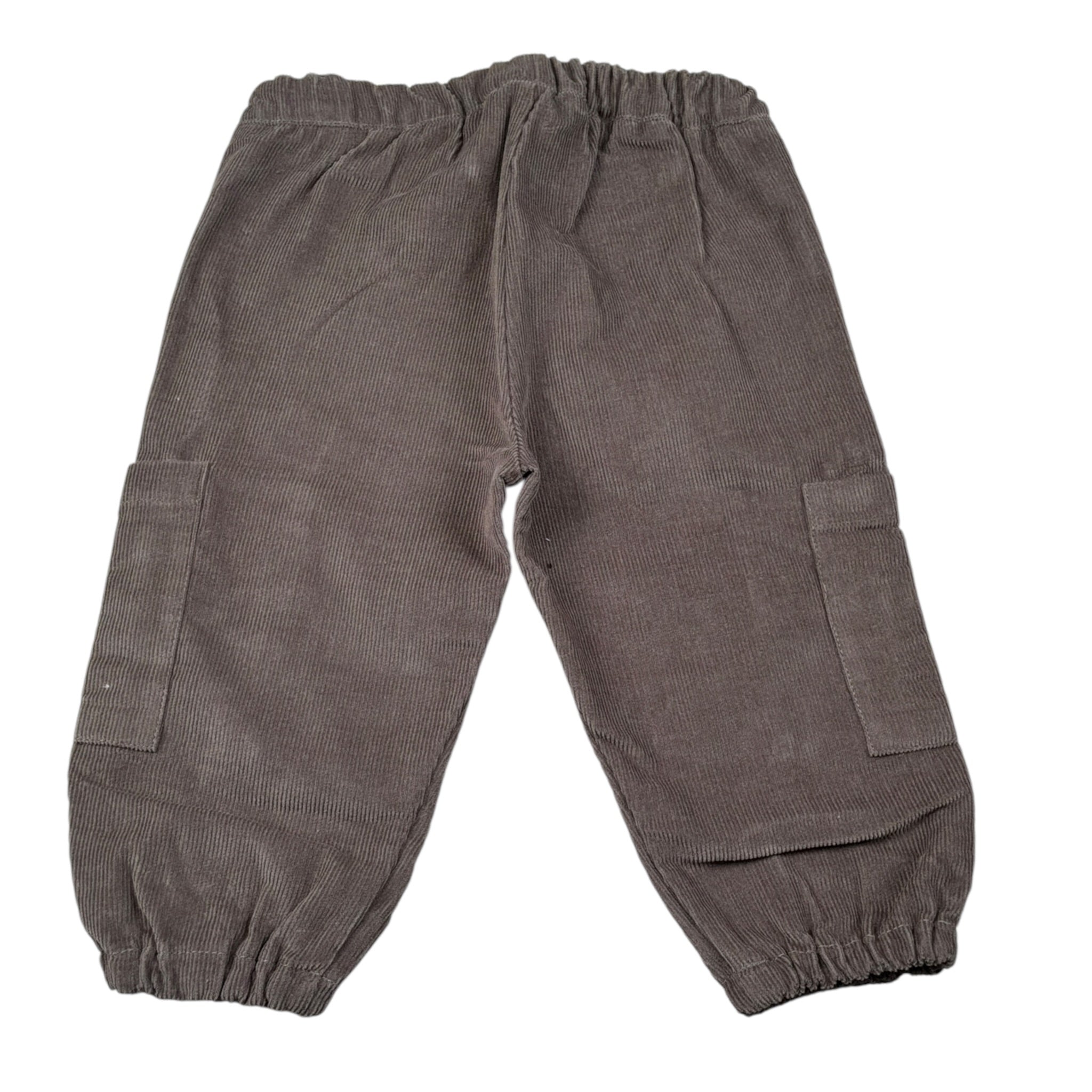 Coccode' Pantalone tinta unita con Elastico In Vita Marrone per Neonato C60270 MARRONE COCCODE' 
