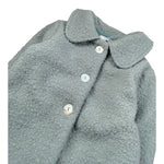 Coccode' Cappotto tinta unita Modello Teddy Verde Acqua per Neonata C62388N VERDE ACQUA COCCODE' 