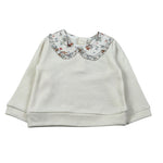 Baby Vip Maglia tinta unita con Colletto Camicia Panna per Neonata T4019N PANNA BABY VIP 