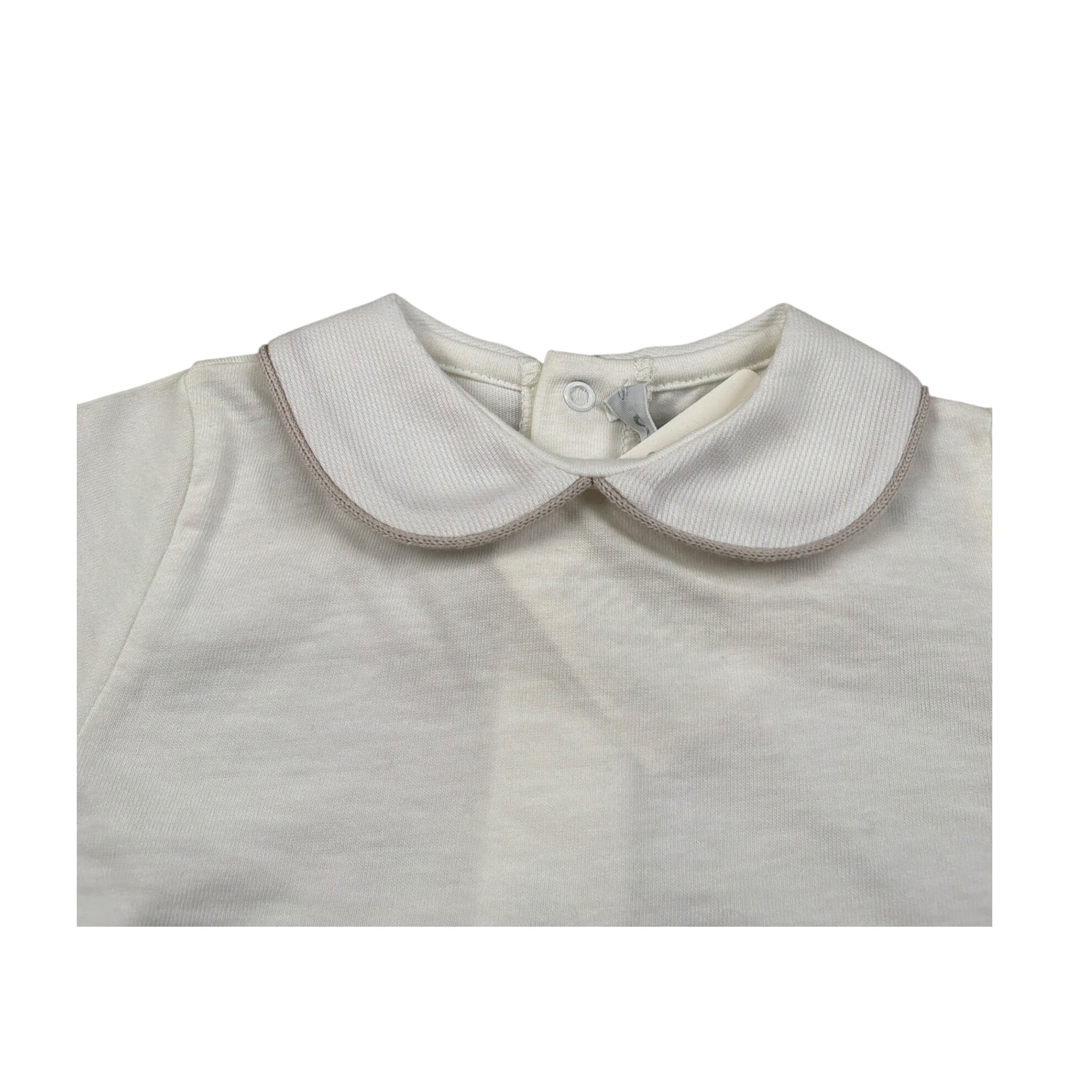 Colibri Body Mezza Manica tinta unita Bianco per Neonato 340 BIANCO COLIBRI 
