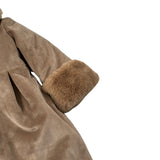 Colori Chiari Cappotto tinta unita Beige per Neonata FN116670 BEIGE COLORI CHIARI 