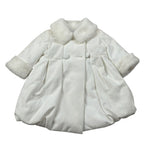 Colori Chiari Cappotto tinta unita Bianco per Neonata FN116670 BIANCO COLORI CHIARI 