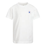 Converse T-Shirt tinta unita Girocollo con Logo Bianco per Bambino 9C9506 BIANCO CONVERSE 