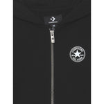 Converse Felpa tinta unita con Zip E Cappuccio Nero per Bambino 9CC857 NERO CONVERSE 