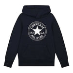 Converse Felpa tinta unita con Stampa E Cappuccio Nero per Bambino 9CC858 NERO CONVERSE 