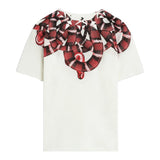 County T-Shirt tinta unita con Stampa Bianco per Bambino F5CMJBTH040 BIANCO COUNTY 
