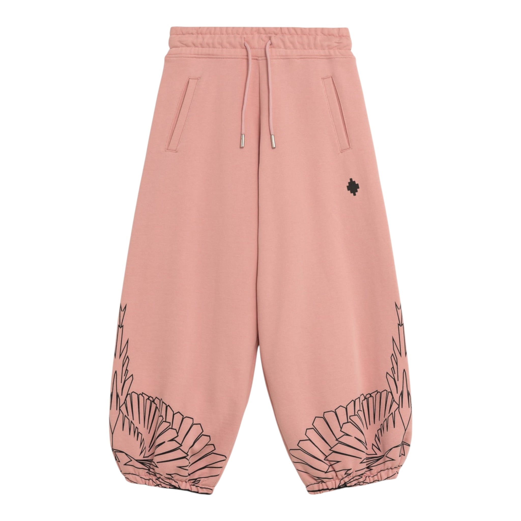 County Pantalone tinta unita Modello Tuta Rosa per Bambina F5CMJGFP099 ROSA COUNTY 