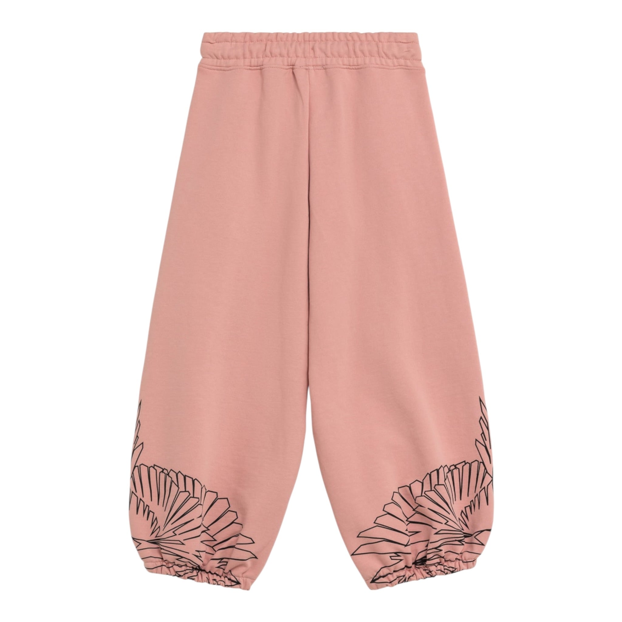County Pantalone tinta unita Modello Tuta Rosa per Bambina F5CMJGFP099 ROSA COUNTY 