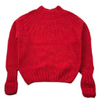 Cozmo Maglia Girocollo tinta unita Rosso per Bambina CARMENK228W5 ROSSO COZMO 