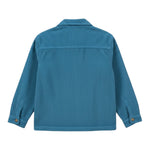 Cozmo Camicia tinta unita A Costine Petrolio per Bambino DAKARK247W5 PETROLIO COZMO 