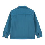Cozmo Camicia tinta unita A Costine Petrolio per Bambino DAKARK247W5 PETROLIO COZMO 