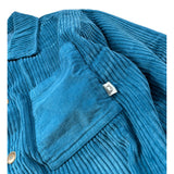 Cozmo Camicia tinta unita A Costine Petrolio per Bambino DAKARK247W5 PETROLIO COZMO 