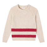 Cozmo Maglia tinta unita con Fantasia A Righe Beige per Bambino IDAHO228W5J BEIGE COZMO 
